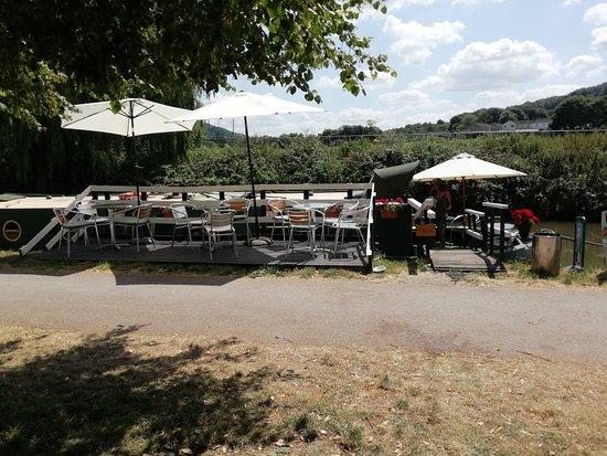 Cafe on the Barge