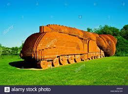 Darlington Brick Train Sculpture