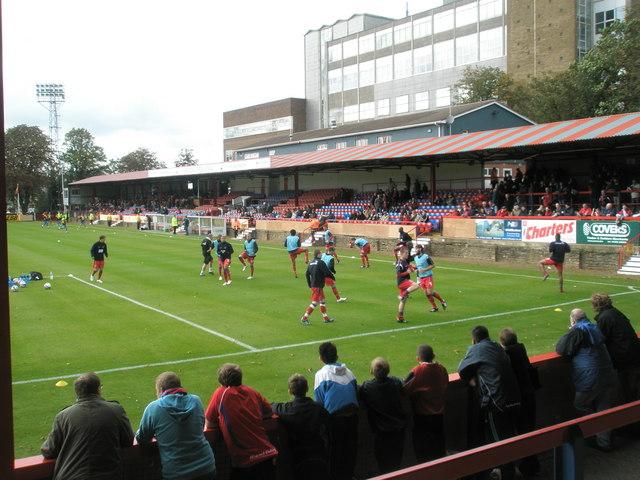 The EBB Stadium at the Recreation Ground