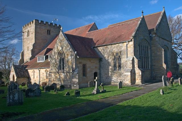 The church of St Michael and All Angels