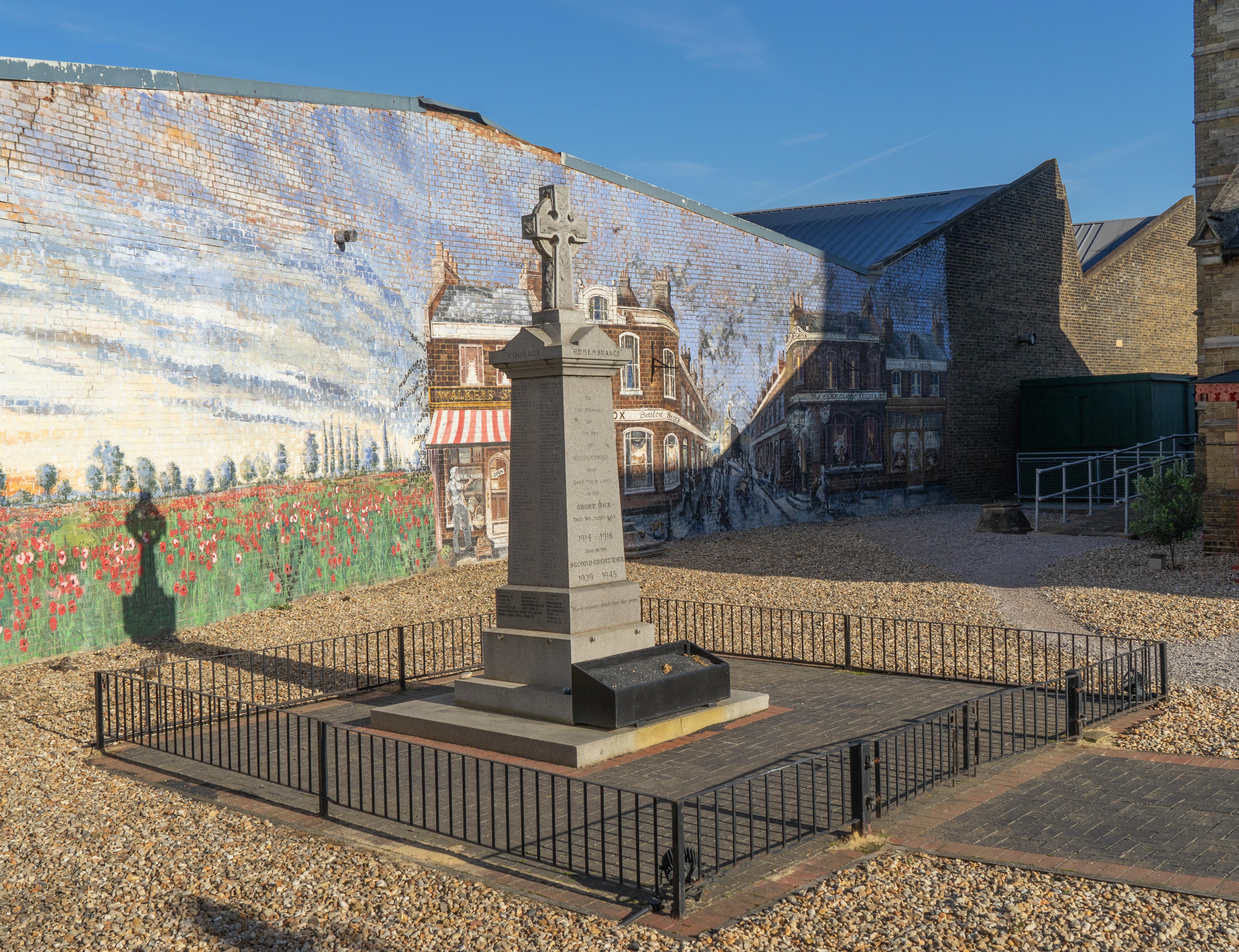 War memorial at former St Mark's Church
