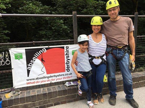 Abseiling In Derbyshire