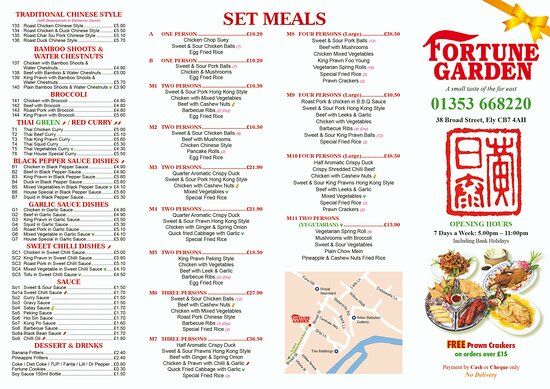 Fortune Garden Chinese
